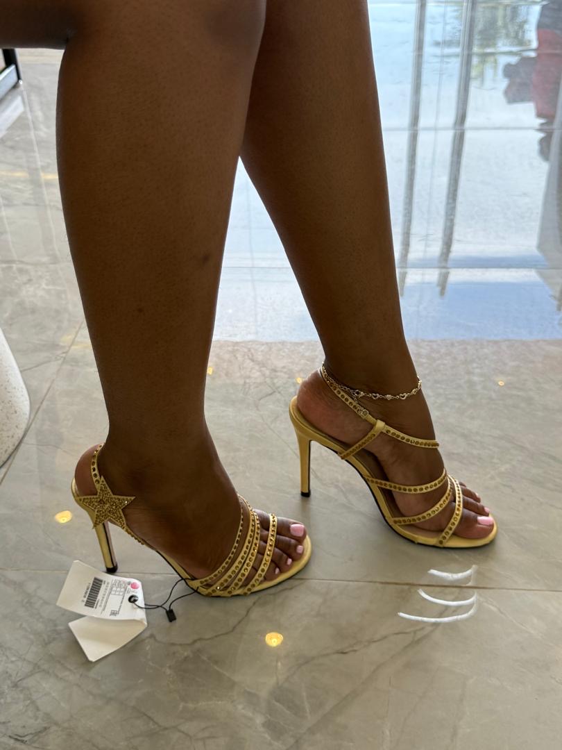 NILSA SANDALS HEEL(REGULAR SIZE)